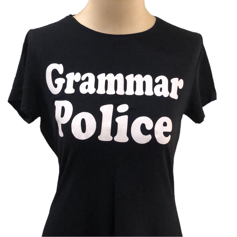 Grammar police T-shirt